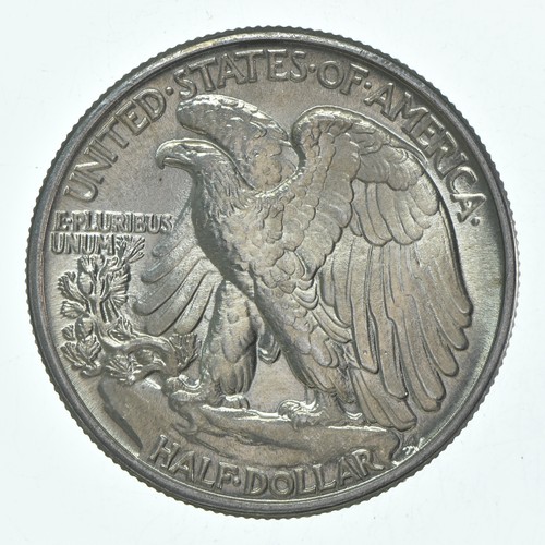 BU 1943 (P) Walking Liberty Half Dollar Uncirculated 90% Silver *6932 - Picture 2 of 5