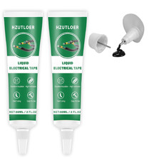 4 OZ 120Ml Liquid Electrical Tape, 2PCS 60 ML Insulating Electrical Tape Adhes
