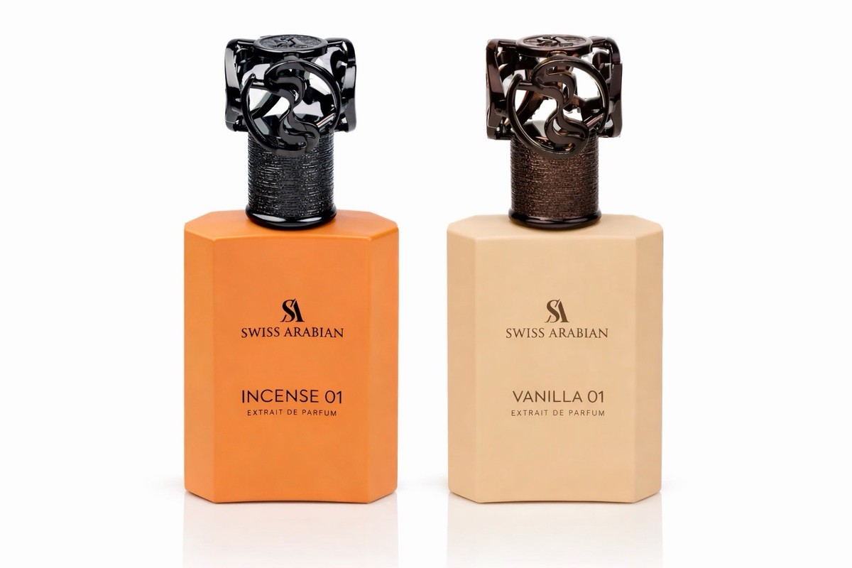 Swiss Arabian Incense 01 & Vanilla 01 Duo Pack (1.7 Oz 50 Ml