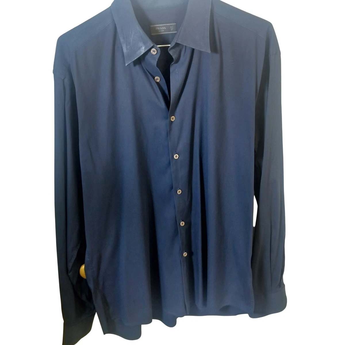 PRADA Blue Shirts for Men for sale | eBay
