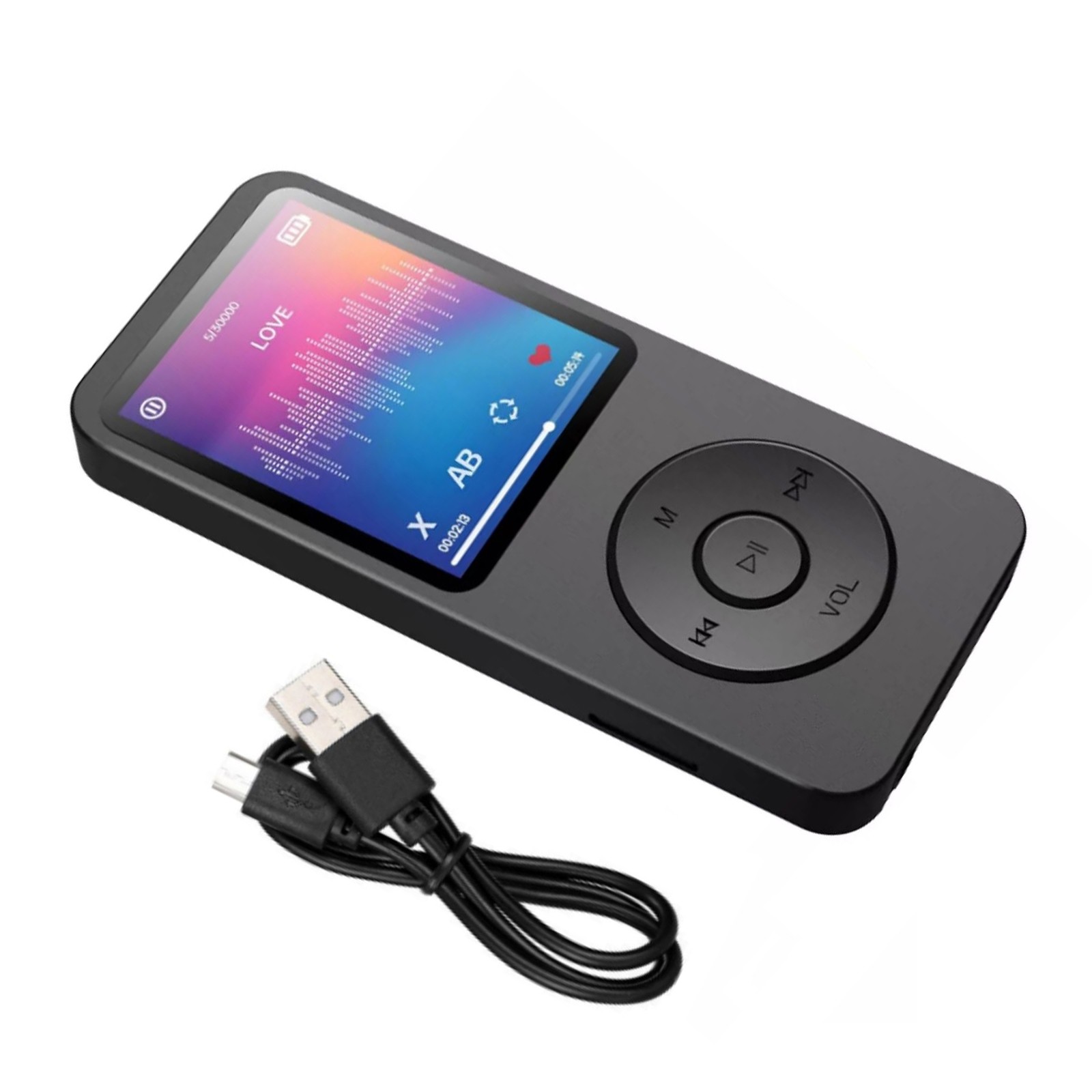 Bt 5.0 Hd Screen Display Portable Entertainment Device