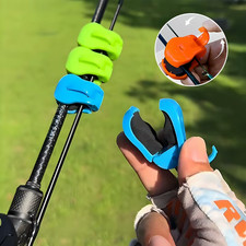 Quick Attach Fishing Rod Clip Holder Grip Multifunctional Anti Slip 2 4 10Pcs