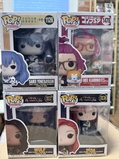 Anime Funko Pop Lot Of 4| War Of Rohirrim, Tokyo Ghoul, Godzilla Singular Point