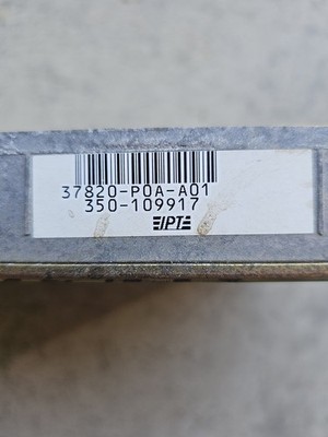 1994 1995 Honda Accord 2.2L EX M/T Engine Computer Module ECU 37820-POA-AO1 OEM 
