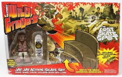 Wild Grinders - Jay Jay Action Skate Set  + DVD