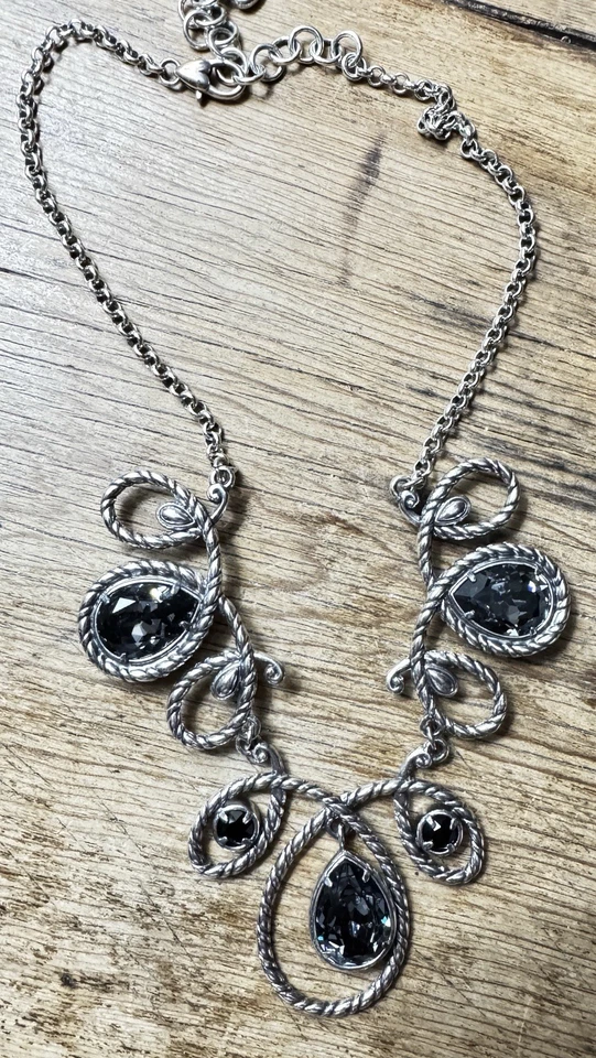 Collar Brighton Abundant Your True Colors placa de plata y cristales de Swarovski Foto 2 de 4