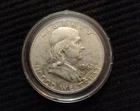 1962-P Franklin Half Dollar Circulated 90% Silver -