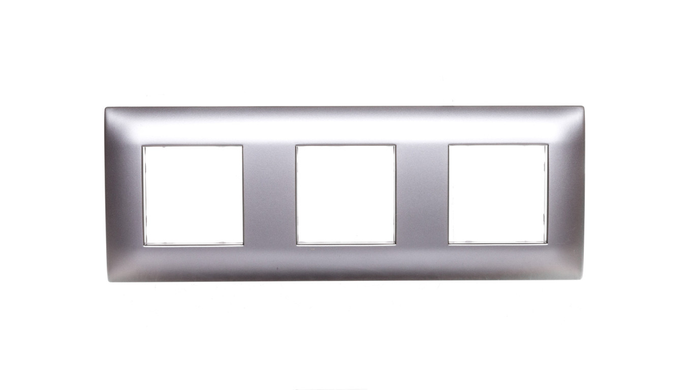 DANTE Triple frame made of ASA stainless steel 454183 /T2UK
