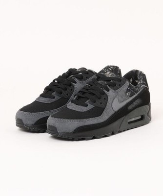 Nike Air Max 90 Black Grey Black Grey IQ0300-001 Men's Size oki05