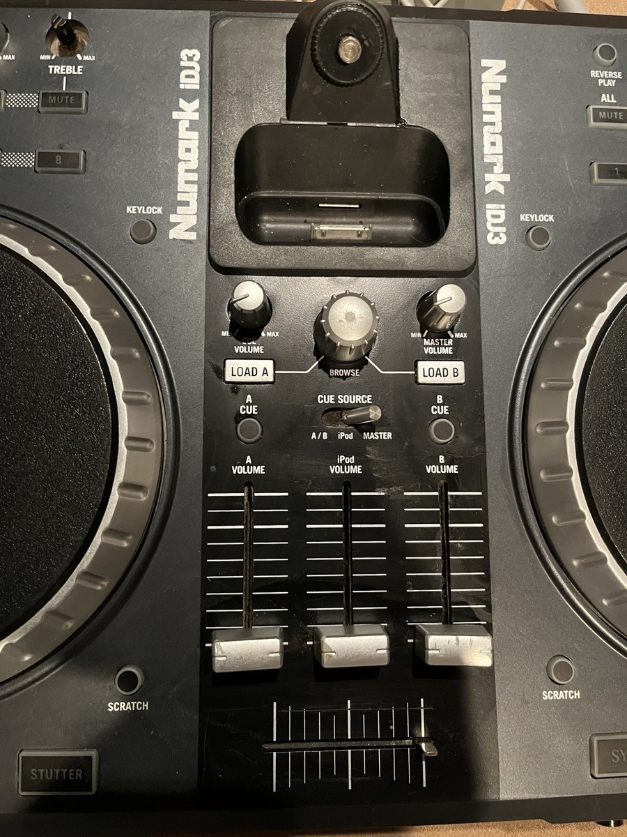 Numark iDJ3 Digital DJ Controller for PC and iPod - Tested - USB