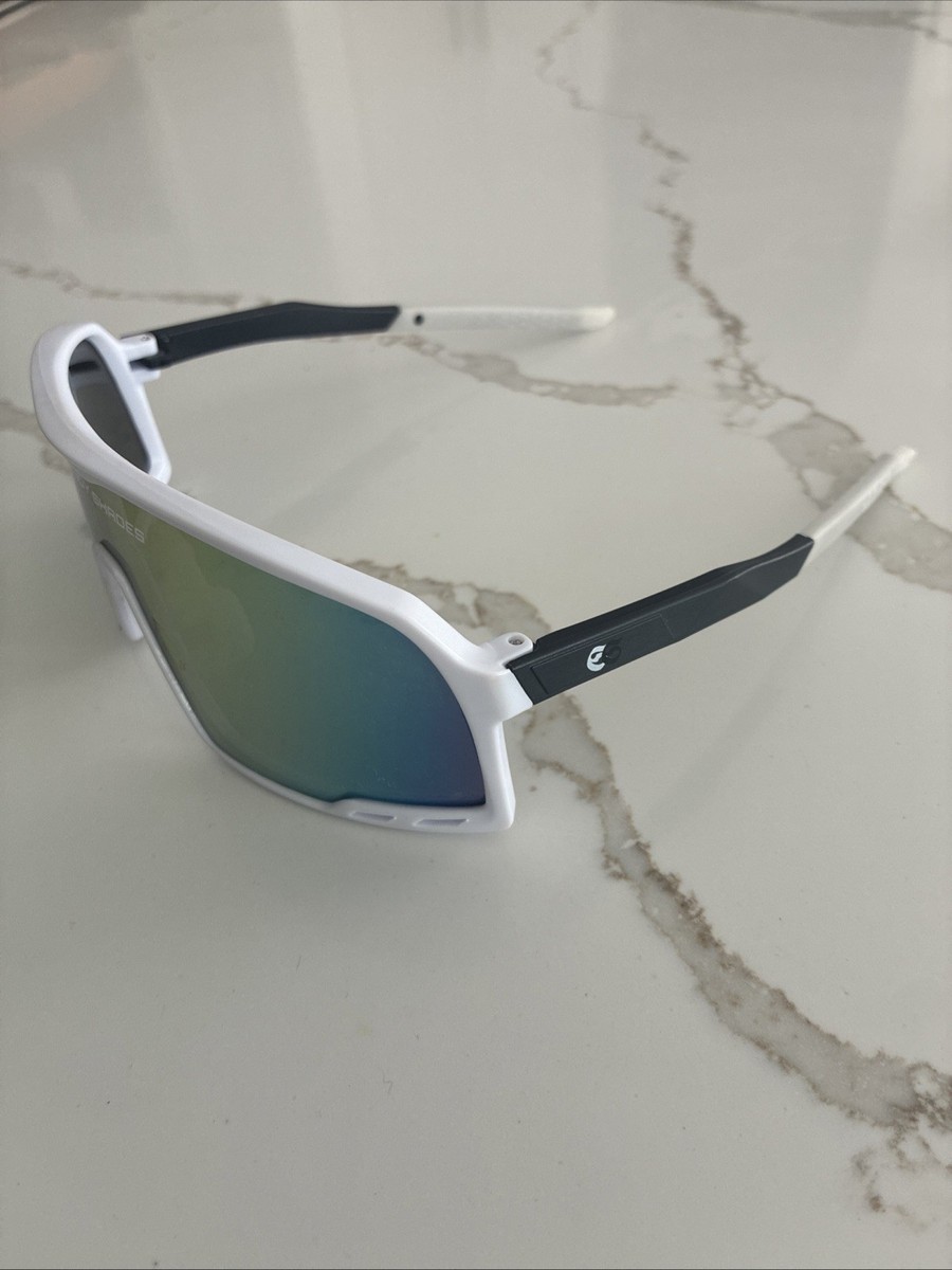 $90 Value NWT Sendy Shades Big Frame Sunglasses (White/Blue)NEW Baseball Viper Accessories | 9 Value Nwt Sendy Shades Big Frame Sunglasses  main image 3