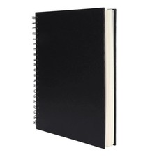 8.5x11inches Hardbound Sketch Book, Spiral Bound Sketch Pad, 80-sheets 90gsm  E