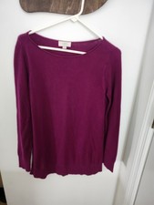Loft purple sweater Size Medium