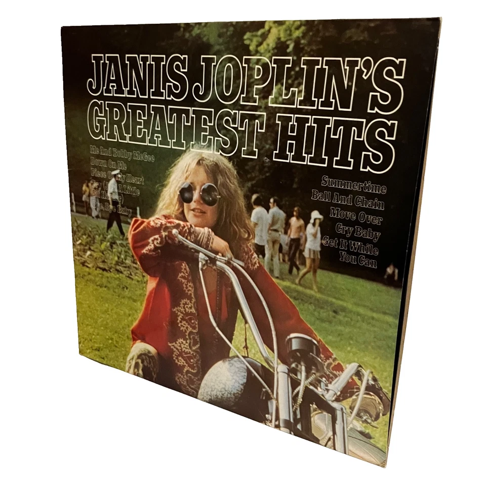 Janis Joplin Vinyl Record Janis Joplin's Greatest Hits LP UK Pressing - Image 3 of 4