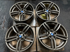 Genuine BMW 351M 19" Staggered Alloy Wheels 5 6 Series Satin Bronze F10 F11