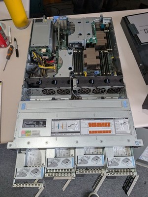 DELL Poweredge Rack R540 DUAL Xeon Silver 4108 1.8GHz Server,64GB RAM, PERC
