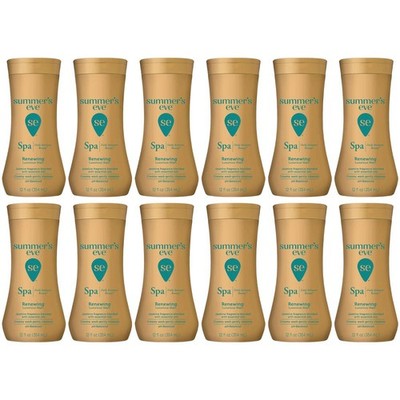 12-Pack New Summer's Eve Cleansing Wash SPA Renewing w/ Essential Oils 12oz