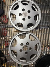 2x Llantas delanteras Porsche 911 1990-1994 diseño 16 x 6 llantas 90 96436211201 OEM