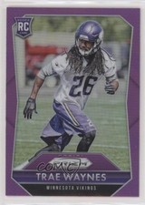 2015 Panini Prizm Rookies Violet Prizm Trae Waynes #293 06on