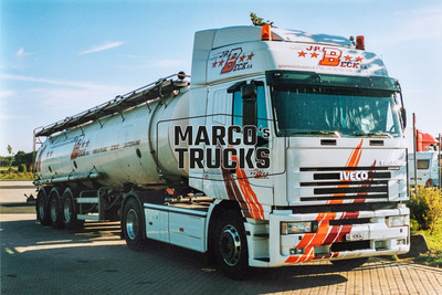 LKW Foto Iveco EuroStar Cursor Truck Schweiz weiß J.P. Beck S.A. #a2qj