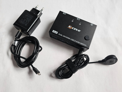 KCEVE KVM Switch KVM202DH
