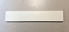 White Solid Surface Resin Vanity Side Splash