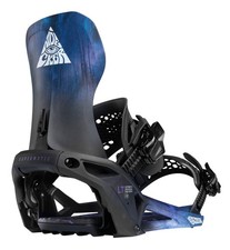 Nidecker LT SuperMatic Drop In Snowboard Bindings Bio Black LARGE 8-10.5