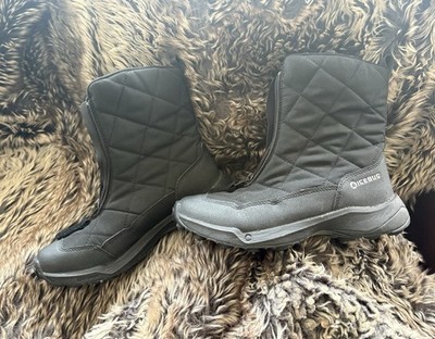 Icebug Ivalo 4 BUGrip Winter Boot Womens Size 6.5  Black spike boots studs