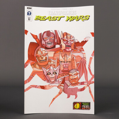TRANSFORMERS BEAST WARS #7 RI 1:10 IDW Comics 2021 JUN210502 7RI (CA) Guidry