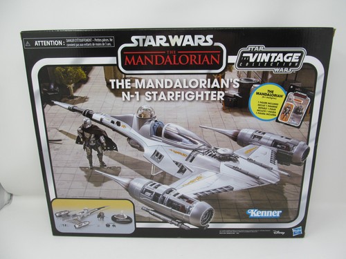 Mandalorian's N-1 Starfighter werkseitig versiegelt Star Wars Vintage Sammlung Hasbro - Bild 2 von 8