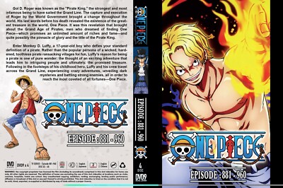 DVD - One Piece Box 12 Episode 881-960 - English Dubbed + Express 
