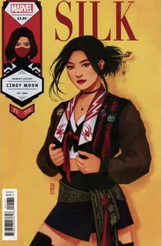 Silk #1 - Jen Bartel Women's History Month Variant - 2021 Marvel NM