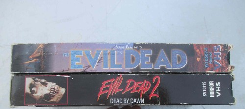 Evil Dead 1-2 VHS - Picture 2 of 3