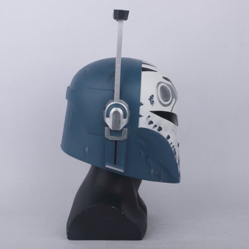 Cosplay Star Wars Mandalorian Bo-Katan Kryze Helmet Halloween Women Warrior Mask - Picture 3 of 12