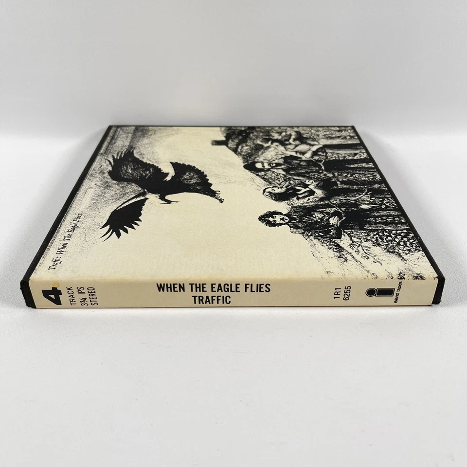 Traffic ‎– When The Eagle Flies (1974) Island Records Reel-to-Reel Vintage Rare! - Изображение 3 из 4