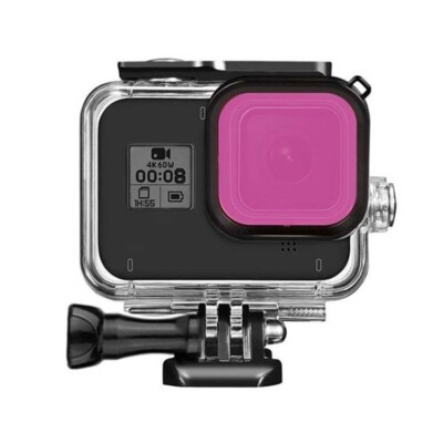 Purple Lens Housing Case Filter for GoPro HERO8 Black