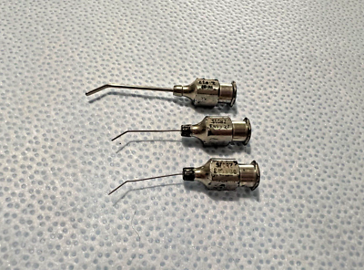 #ad Set Of 3 Storz Ophthalmic Irrigation amp; Air Injection Cannulas $175.00