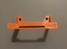 Funko Pop! Individual Display Wall Mount Shelf. Color Orange