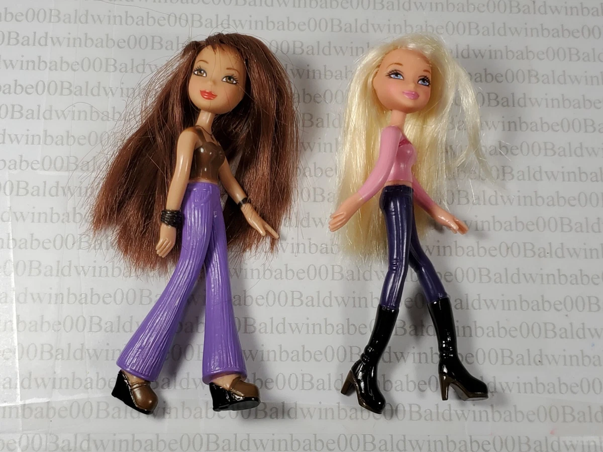DB1 ~ TU TA BELLA TAYLOR LOT ~ BLONDE BRUNETTE RUBBER BENDY JAKKS PACIFIC  DOLLS | eBay