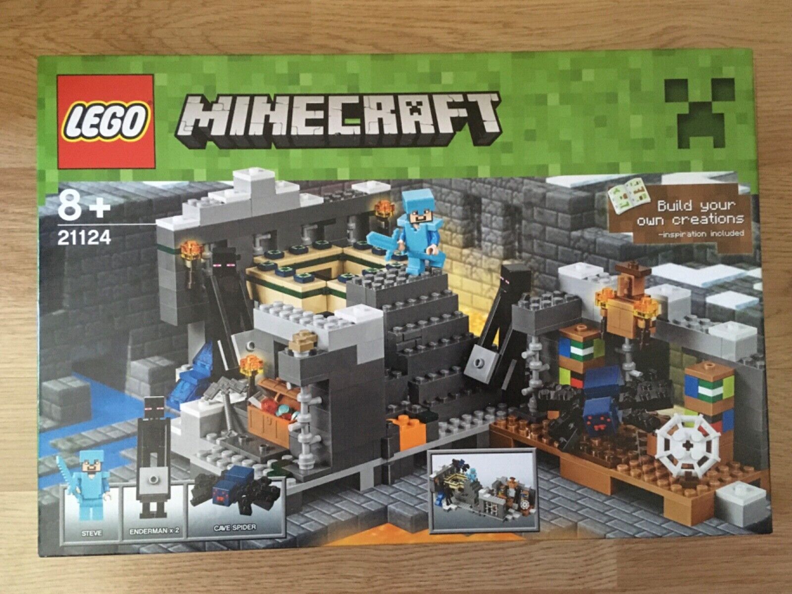 LEGO Minecraft The End Portal 21124 with Cave Spider! 