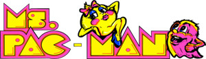 Ms. Pac-Man Video Game Icon Mens Collectible Polo XS-6XL, LT-4XLT 1980's New