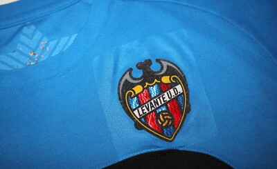 Maillot Entraînement Levante UD 2011/12 – Luanvi – Taille S – Noir – Vintage