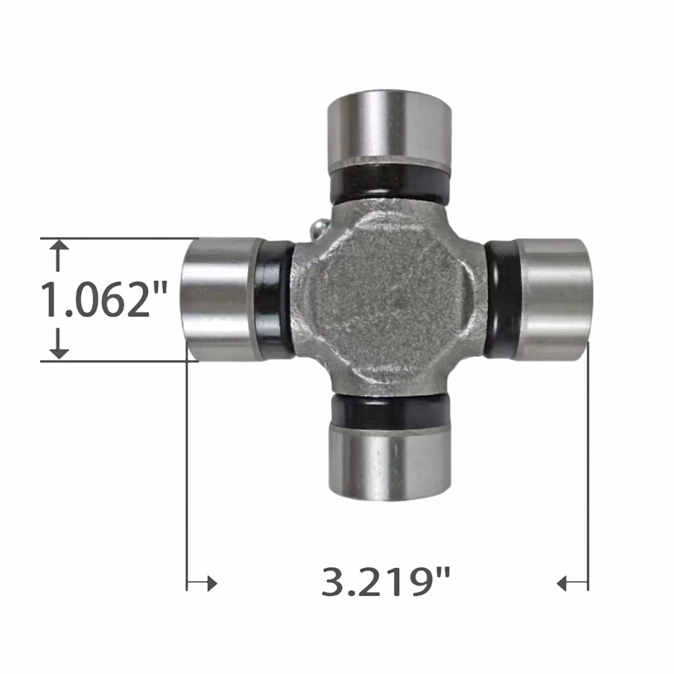 Transmission Slip Yoke 1310 Series with U Joint Kit for GM Turbo 350 TH350 700R4 - Image 3 of 4
