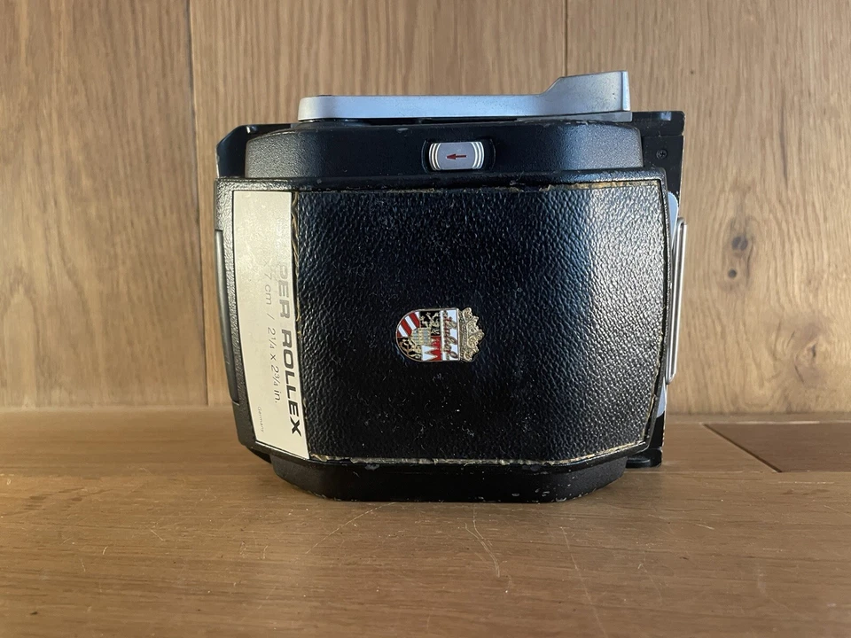 *Exc+4* Linhof Super Rollex 6x7 / 21/4x23/4 pulgadas Película trasera 120 para cámara 4x5 Foto 4 de 4