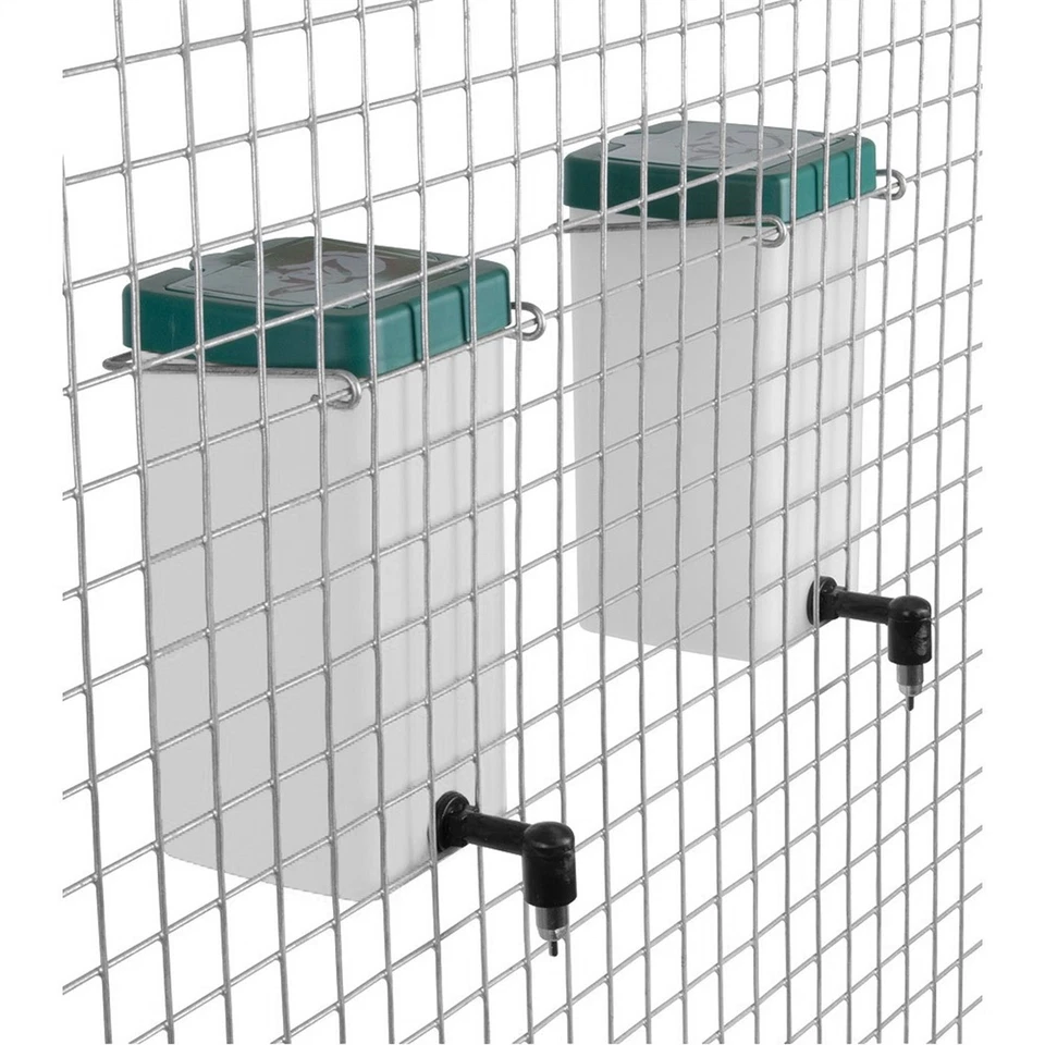 OLBA Tränke 1L Trinkflasche Kaninchentränke Wasserspender Kaninchen Hamster Nagetiere