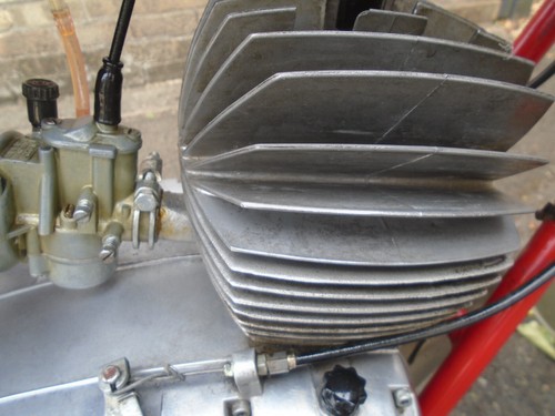 CLASSIC GILERA TOURING 50 MOTORCYCLE MOPED 1972 UK REG FULL V5 HISTORIC ON ROAD - Picture 11 of 16