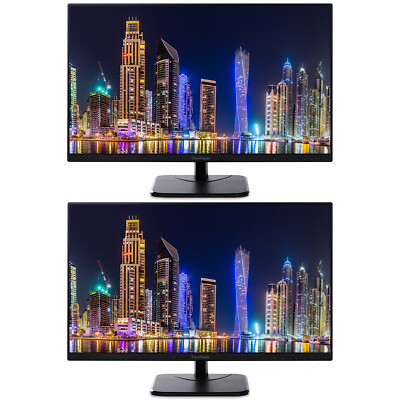 ViewSonic VA2256-MHD 22-inch 1920 x 1080 Full HD LCD IPS Monitor, 2-Pack Bundle