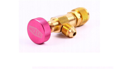 REFCO Befüll- und Entnahmeventil Schraderventildurchgangsöffner 1/4'' x 5/16'' SAE