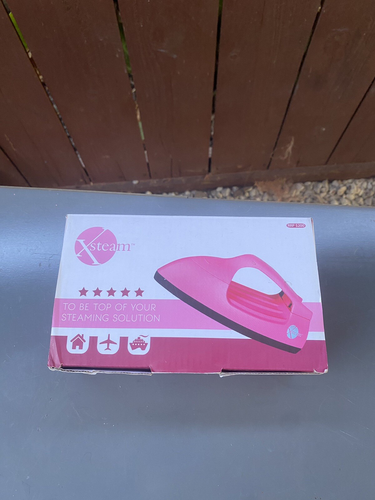 Xsteam Travel Steamer Portable Clothing Steam Iron Pink eBay
