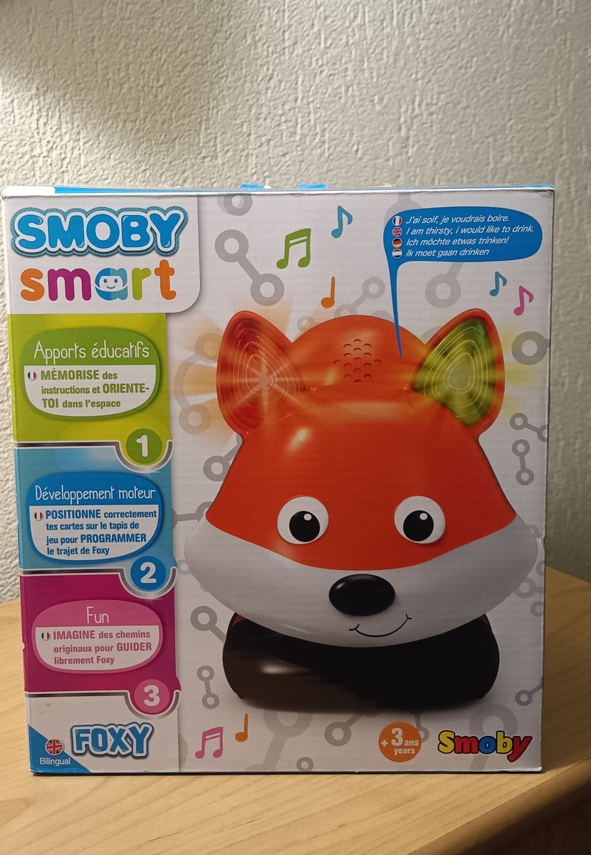 Smoby Smart - Robot TIC - Jouet D'Eveil Interactif - Dès 12 Mois - Apprentissage Couleurs Et